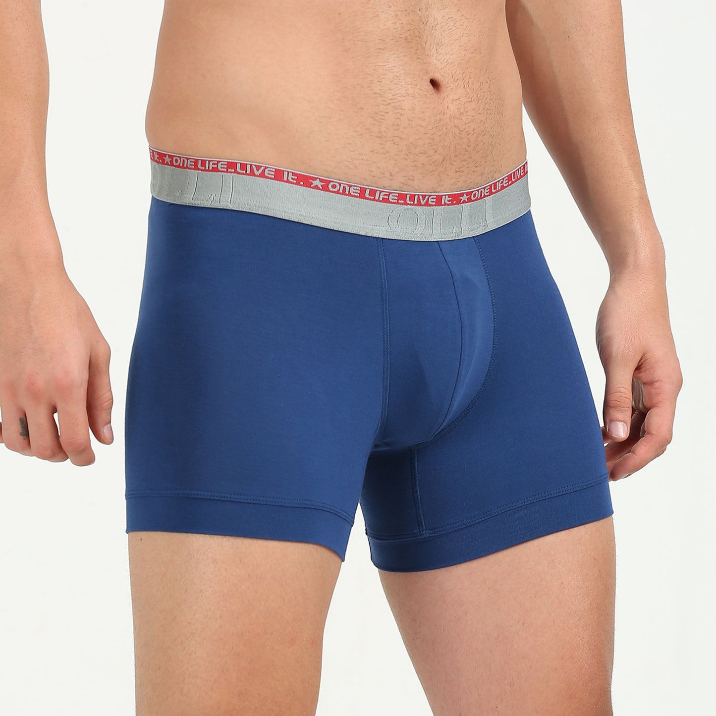 men blue underwear