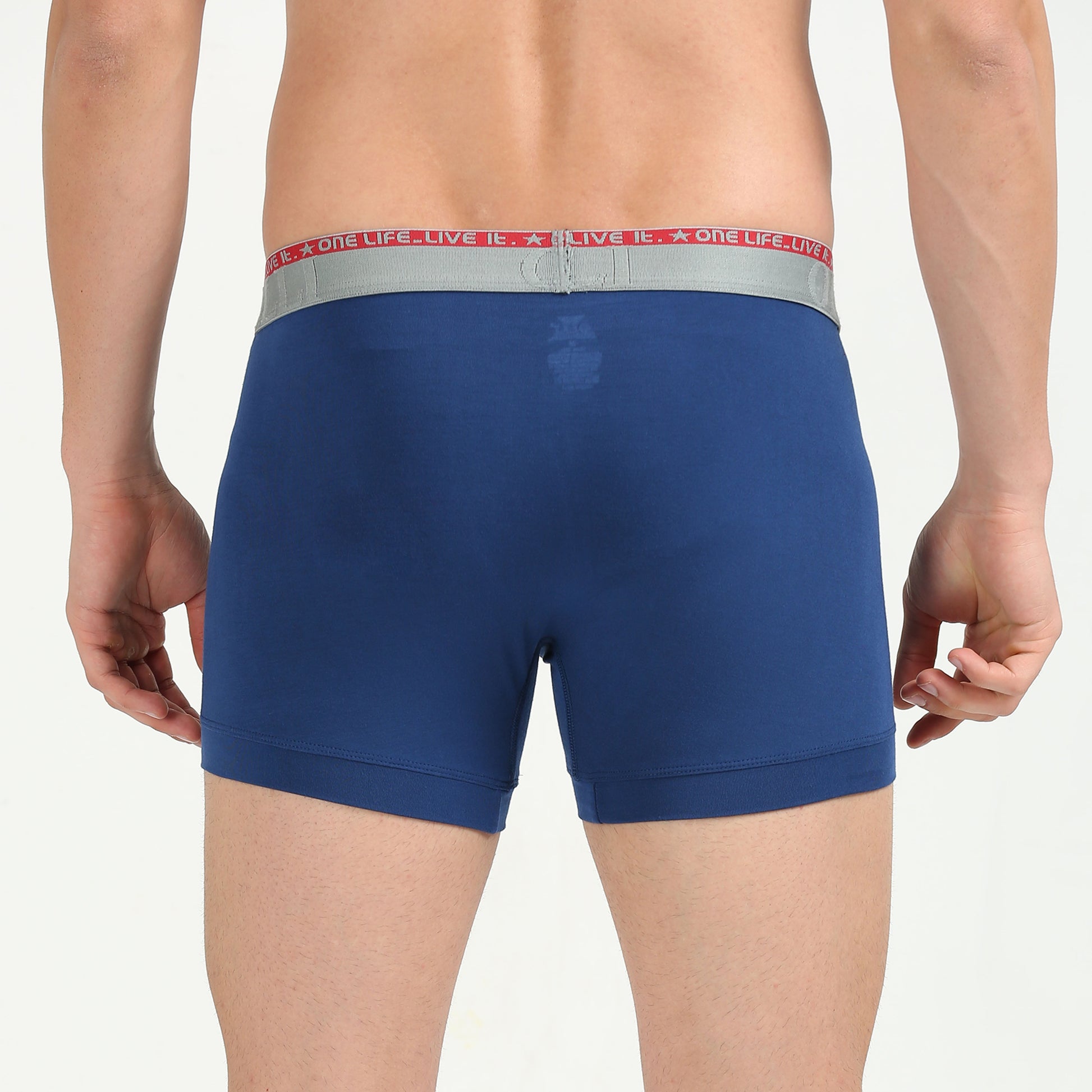 men blue underwear