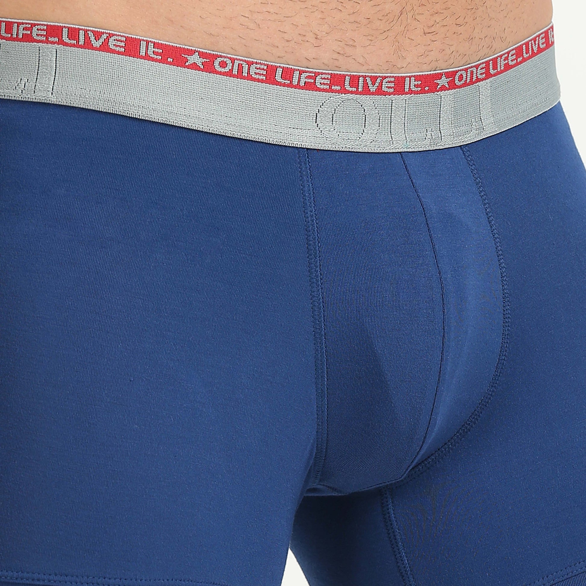 men blue underwear